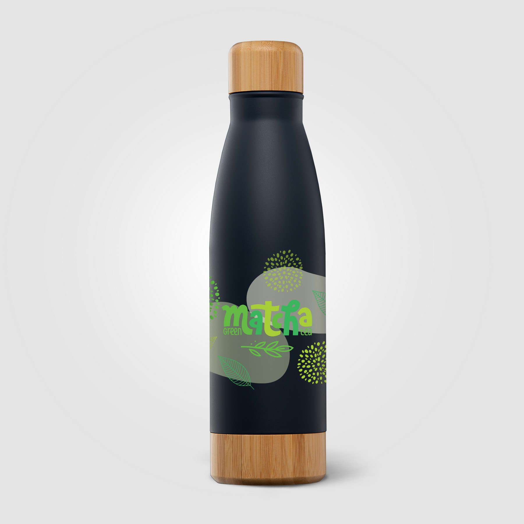 Picture of Ibiza Bamboo - 21 oz. Double-Wall Stainless Bottle