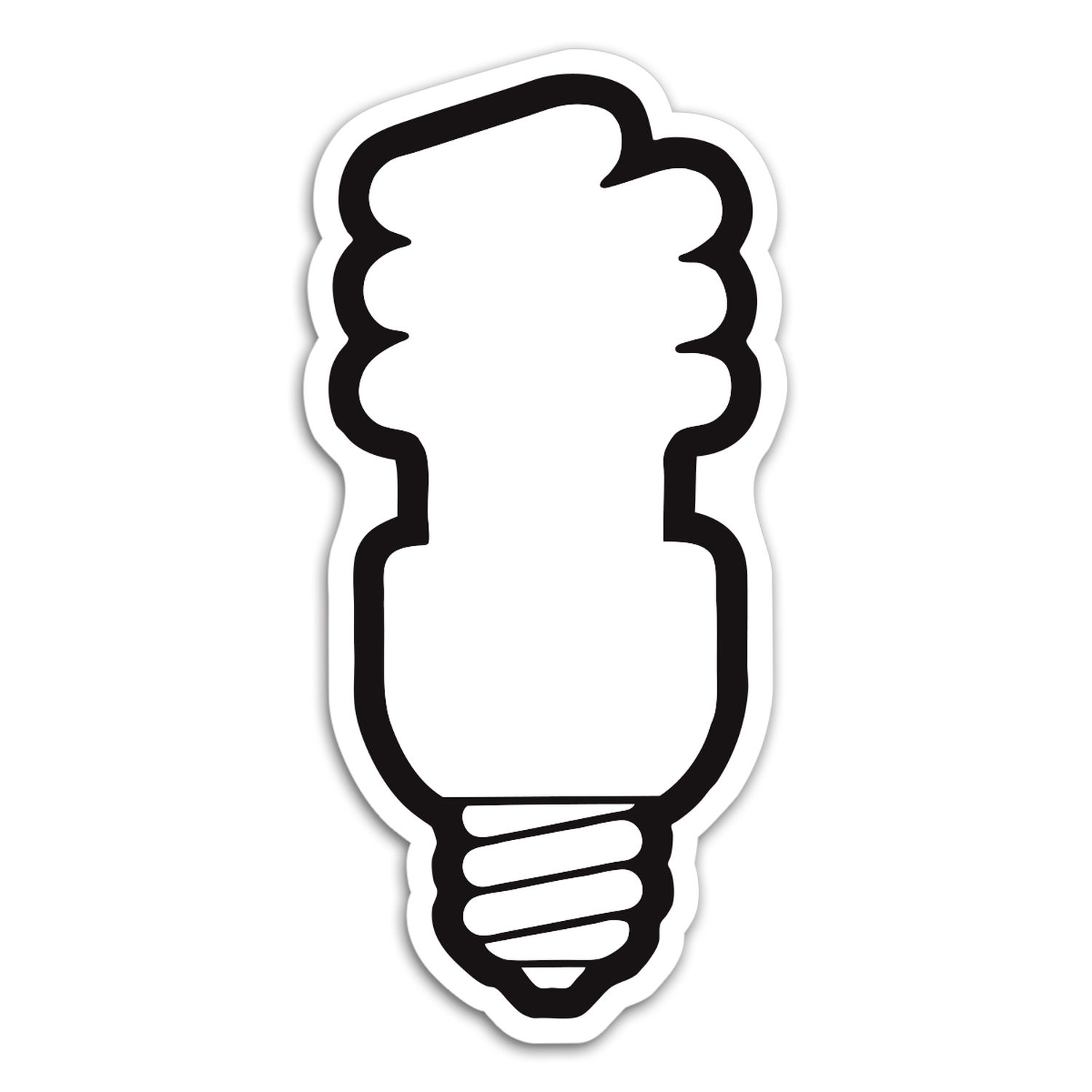 Picture of Go Green Fluorescent Lightbulb Magnet