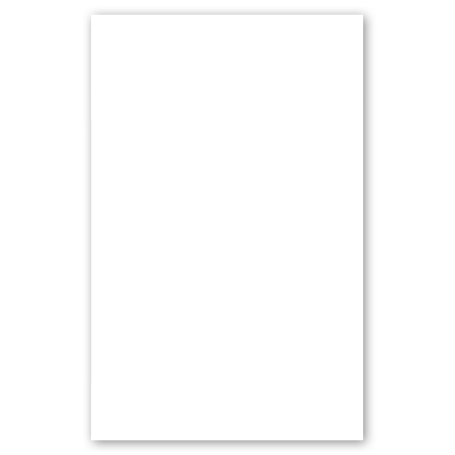 Picture of Rectangle Magnet 5 3/4 x 9