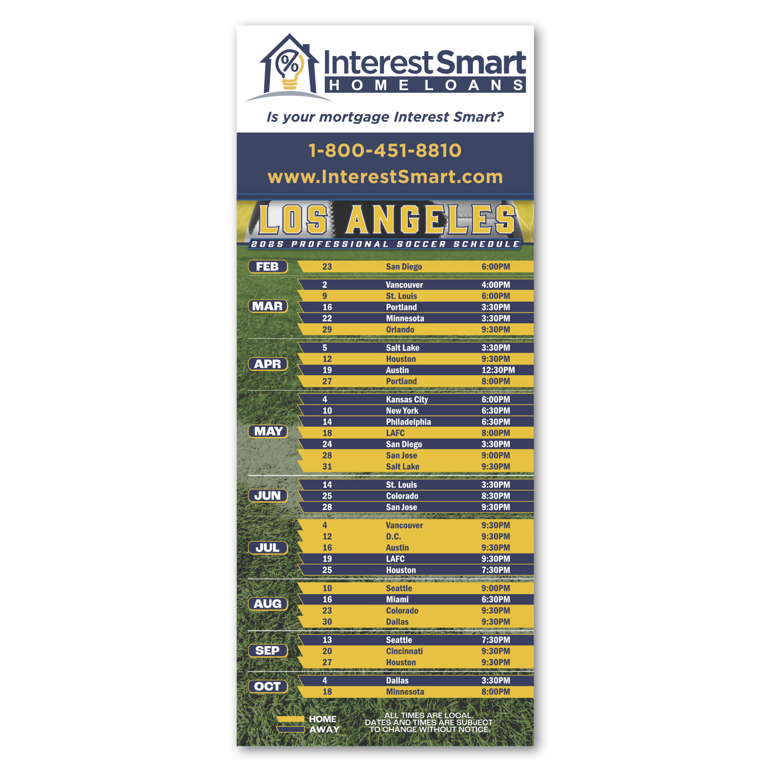 Picture of Soccer Schedule Magnet