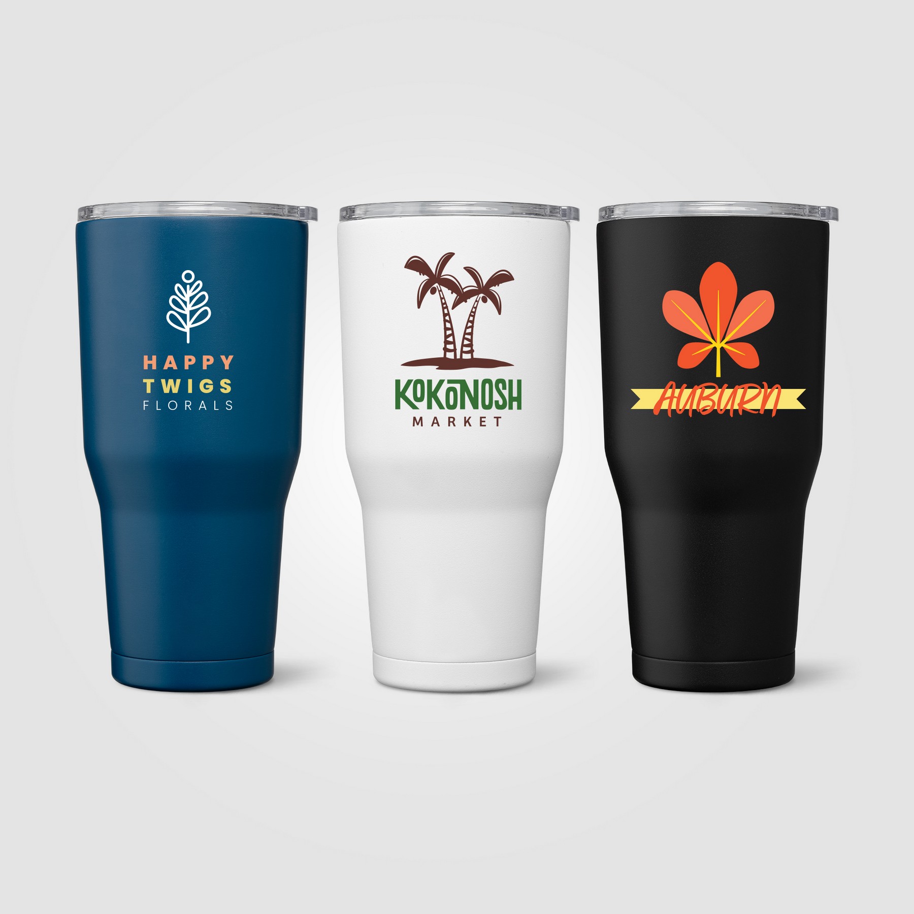 Picture of Grosche Yukon Stainless Steel Slider Lid Tumbler - 30oz
