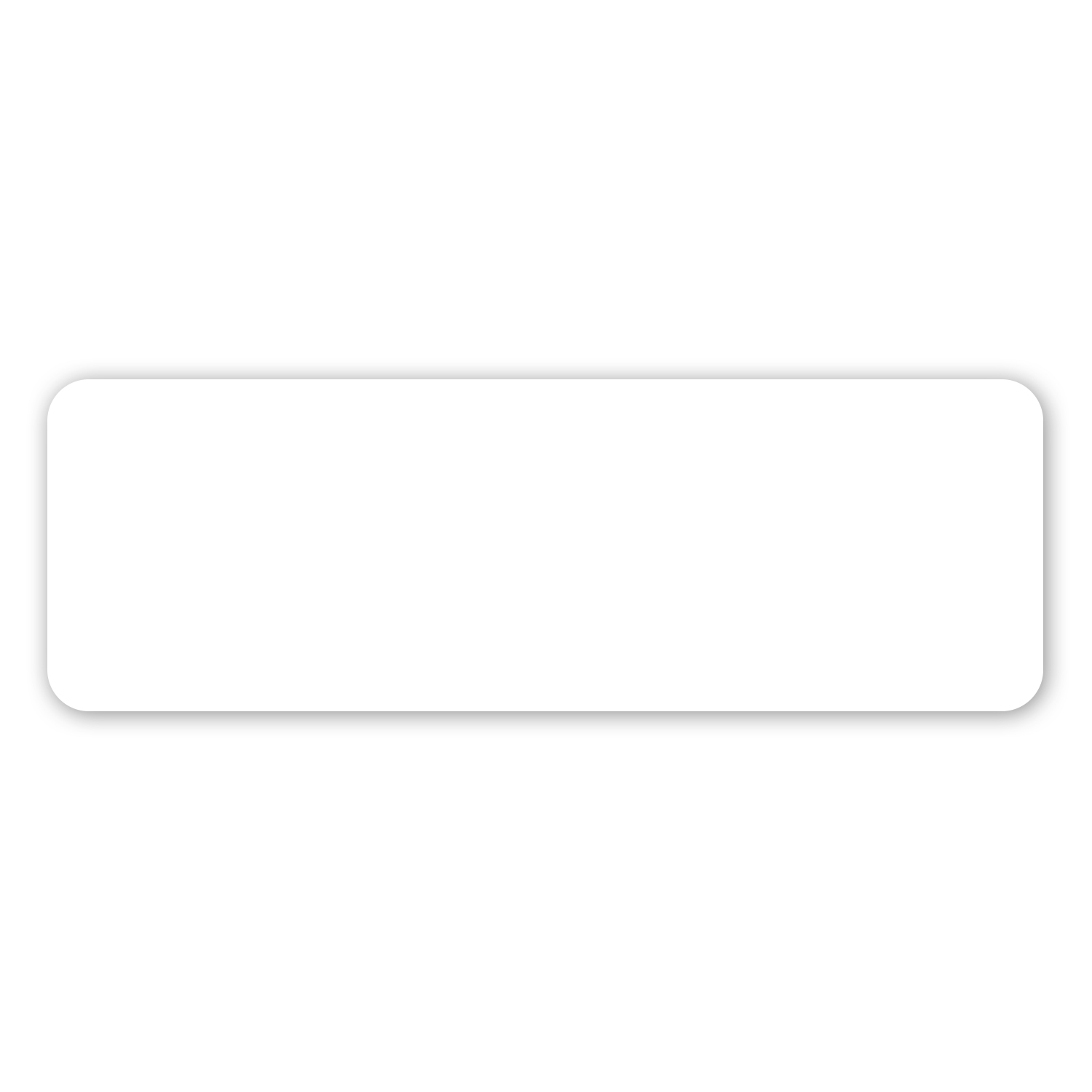 Picture of 1 X 3" Rectangle Perm Standard Label