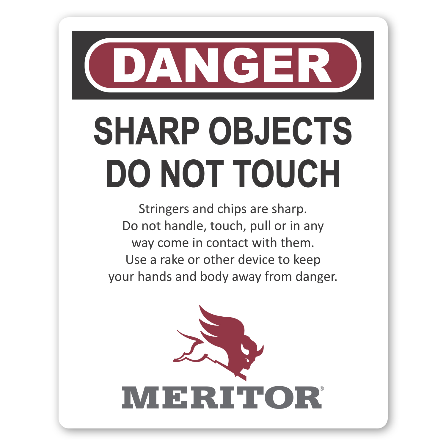 Picture of 4 X 5" Rectangle Perm Standard Label