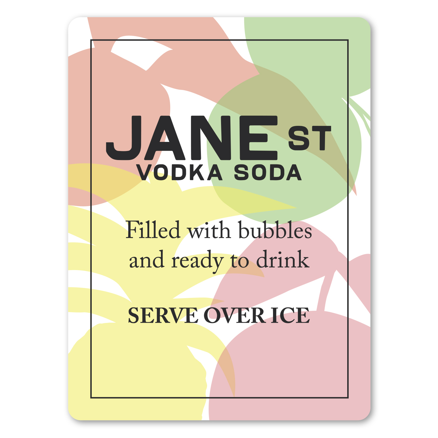 Picture of 3 X 4" Rectangle Removable Label