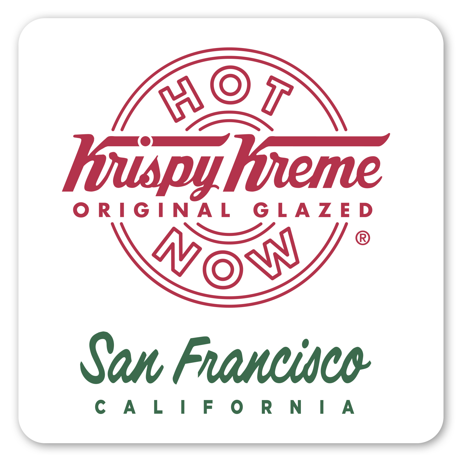 Picture of 2 X 2" Square Removable Label