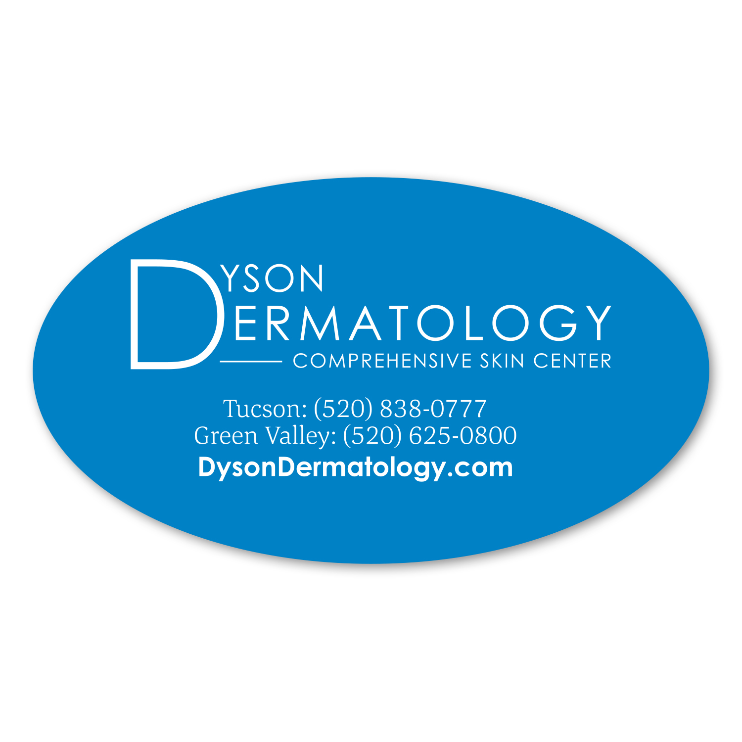 Picture of 2 X 3.5" Oval Label