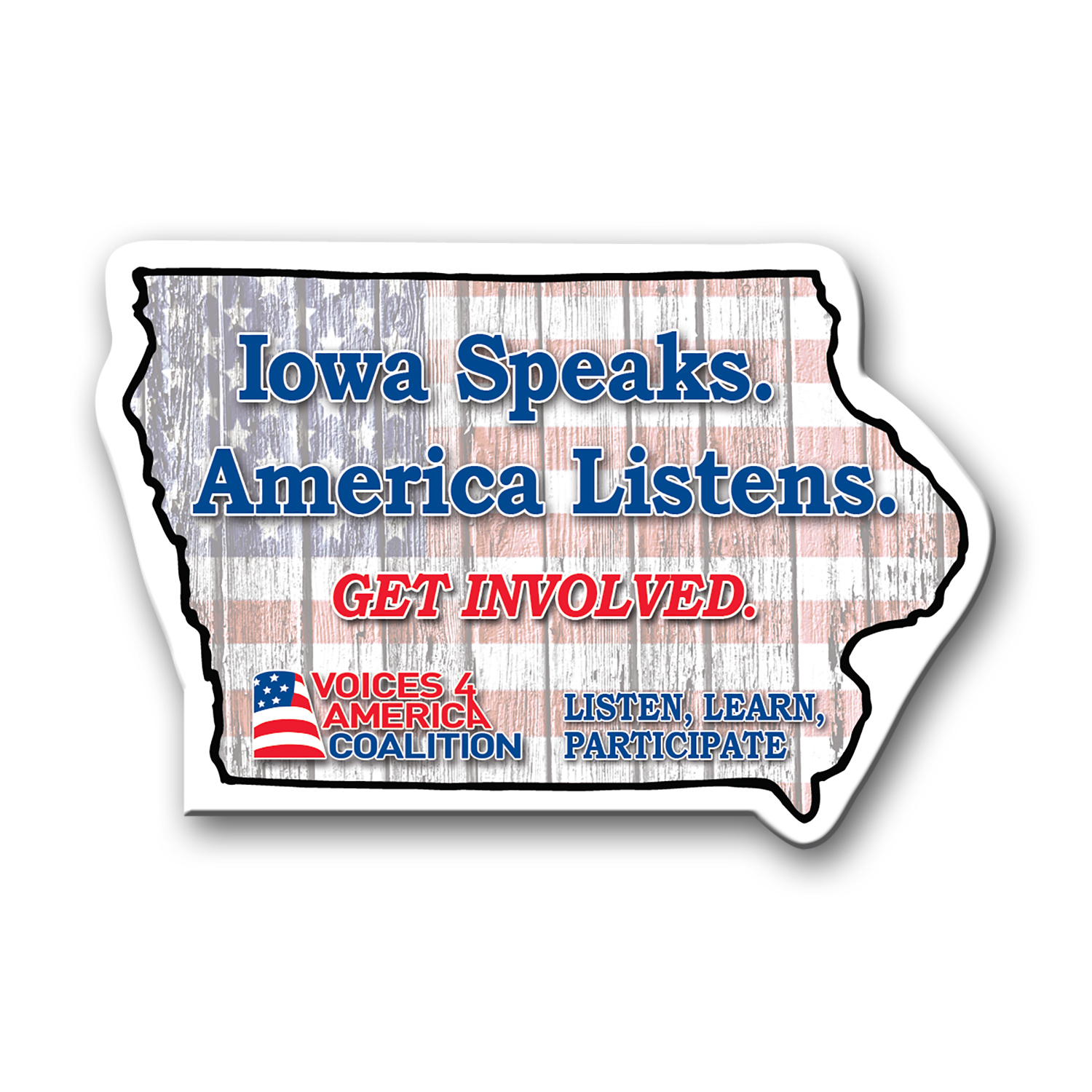 Picture of Iowa State Magnet