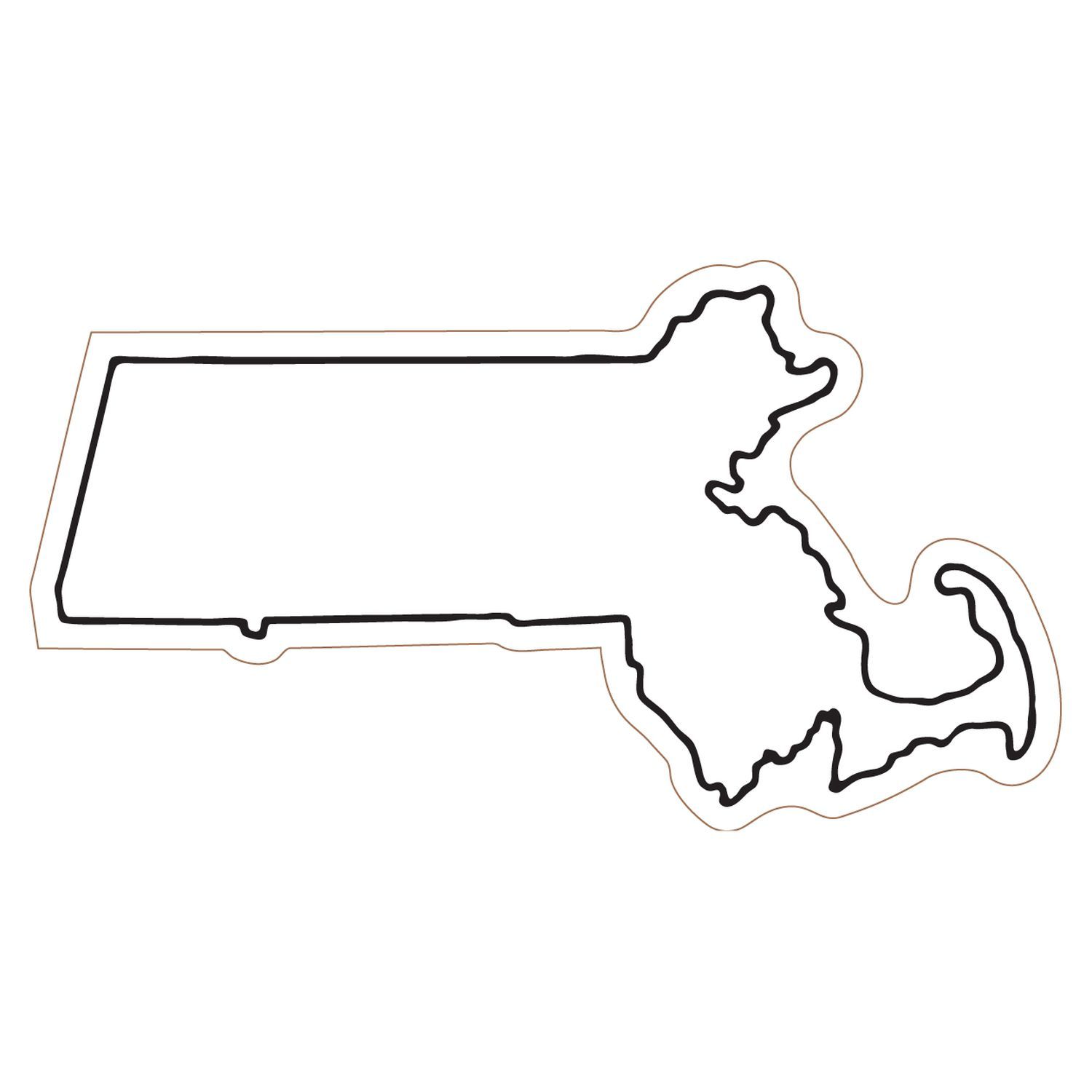 Picture of Massachusetts State Magnet