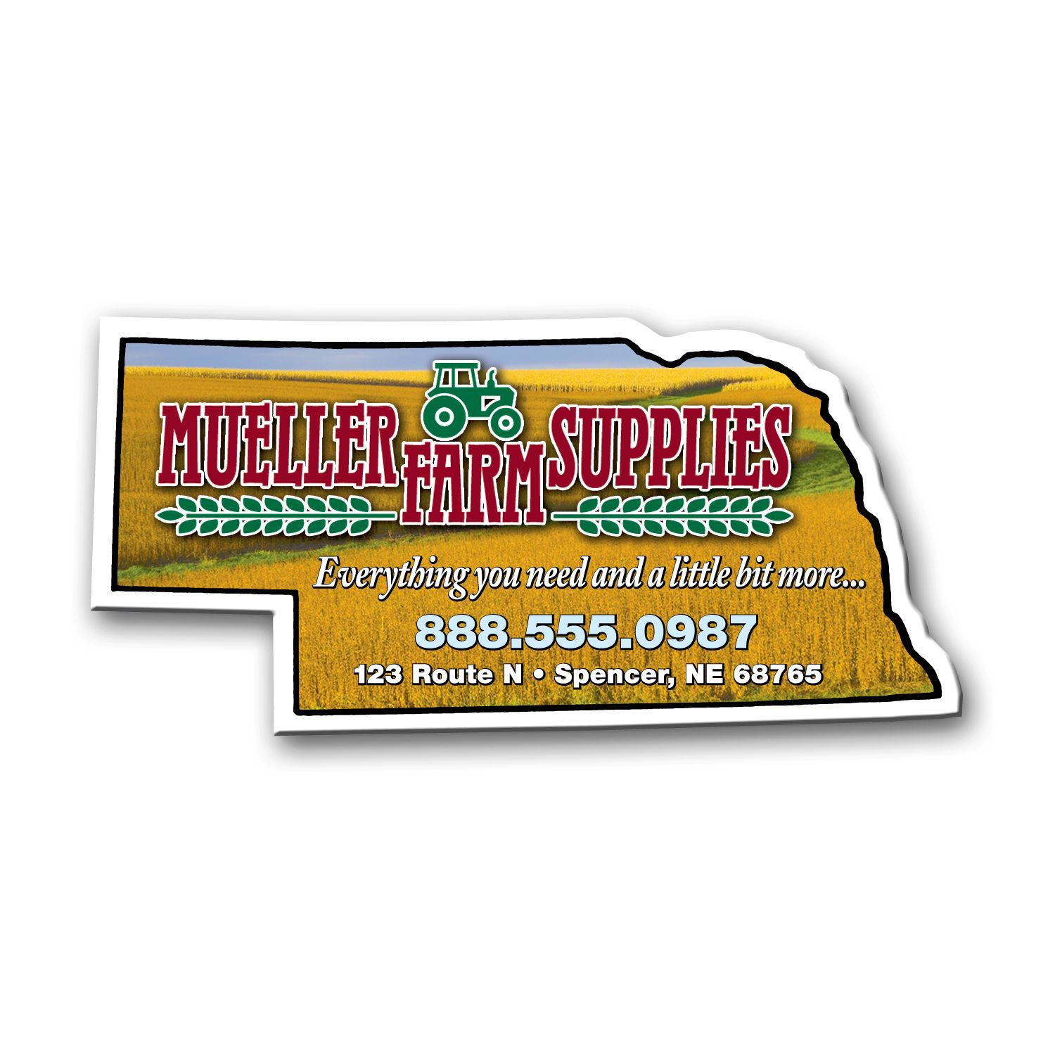 Picture of Nebraska State Magnet