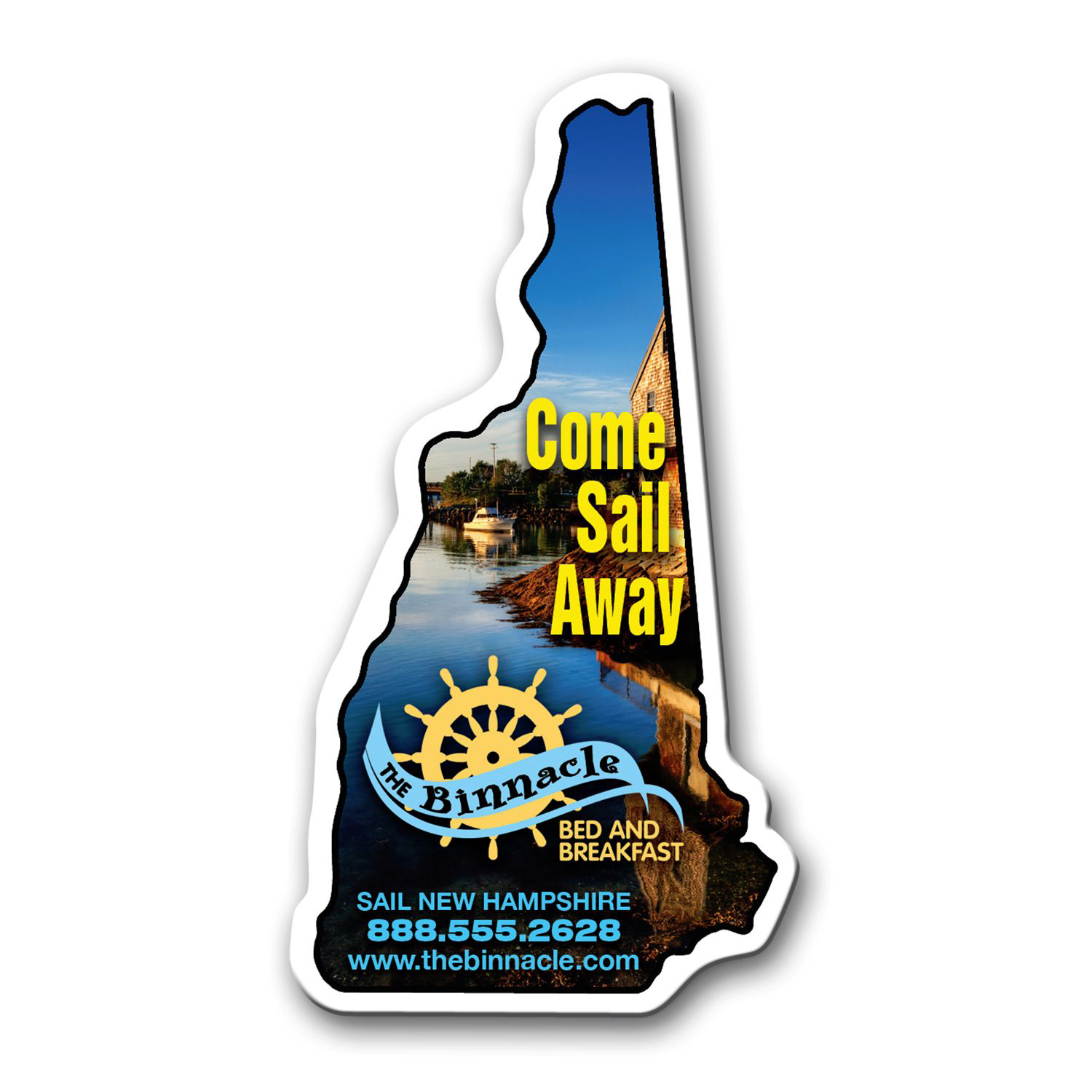 Picture of New Hampshire State Magnet