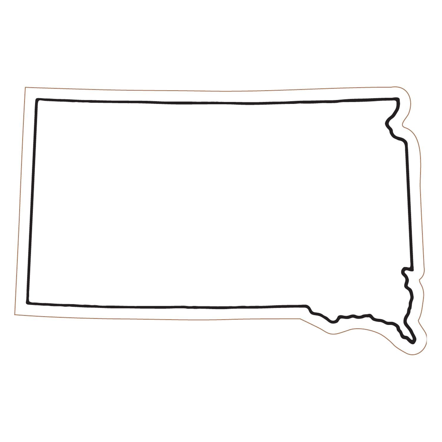 Picture of South Dakota State Magnet