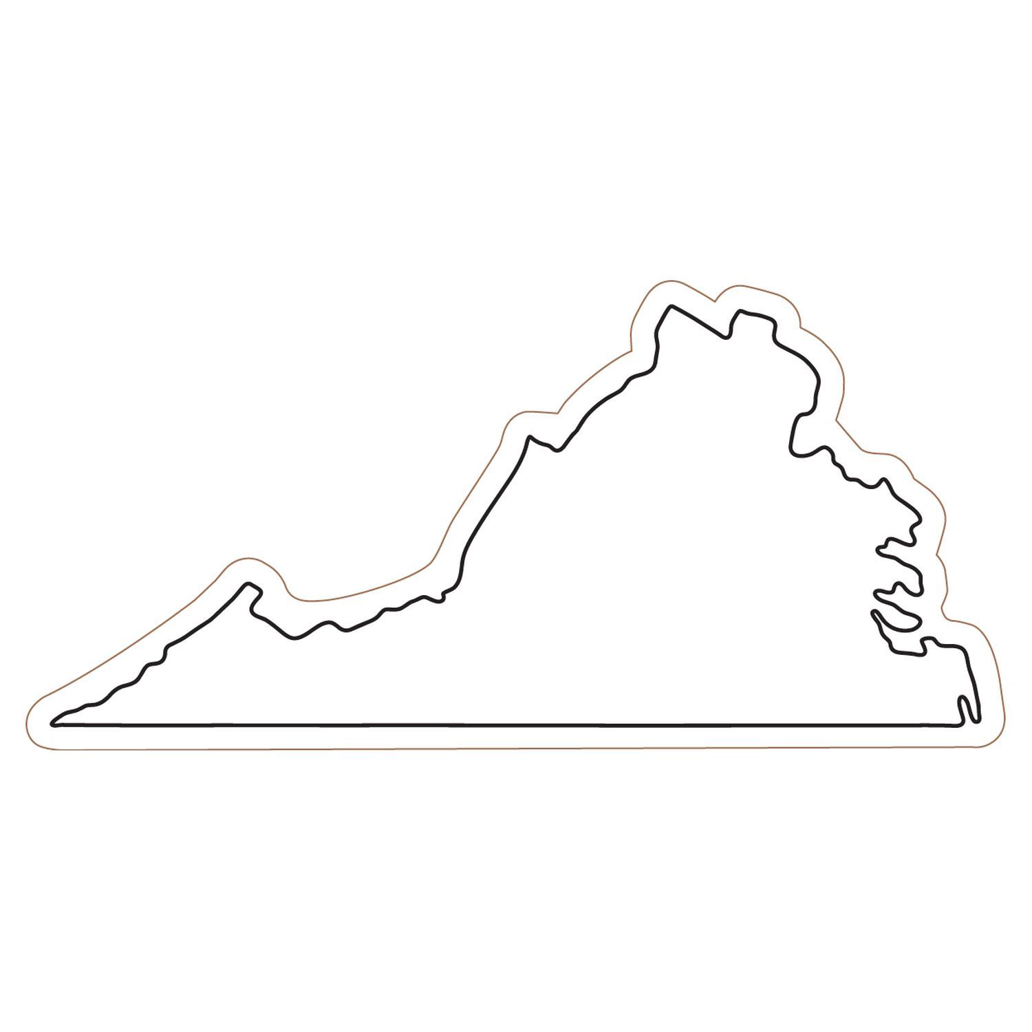 Picture of Virginia State Magnet