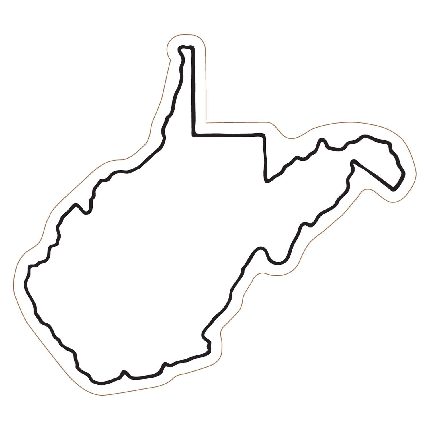 Picture of West Virginia State Magnet