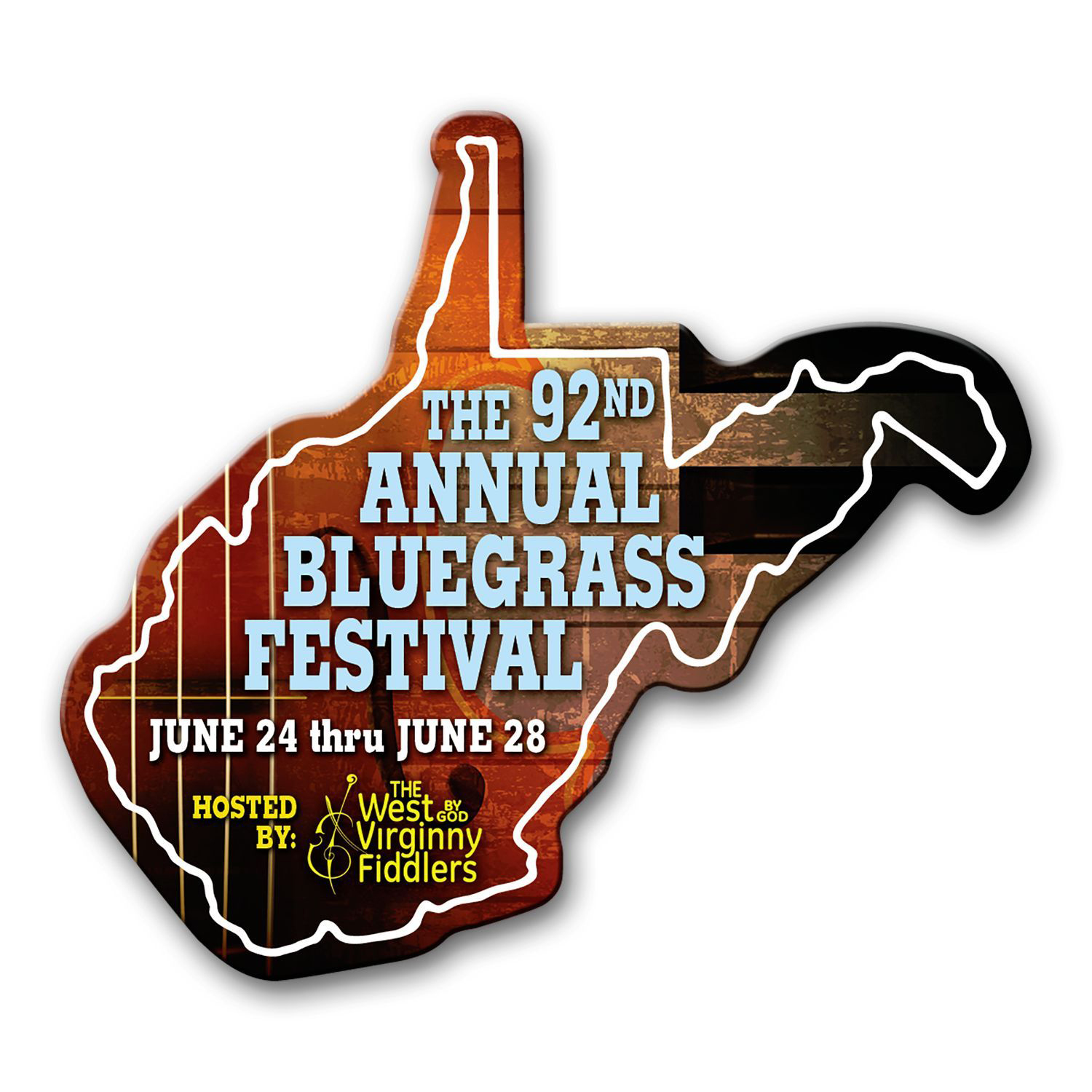 Picture of West Virginia State Magnet