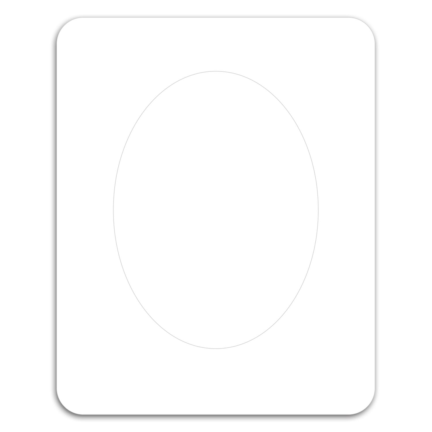 Picture of Oval Punch Out Picture Frame Magnet