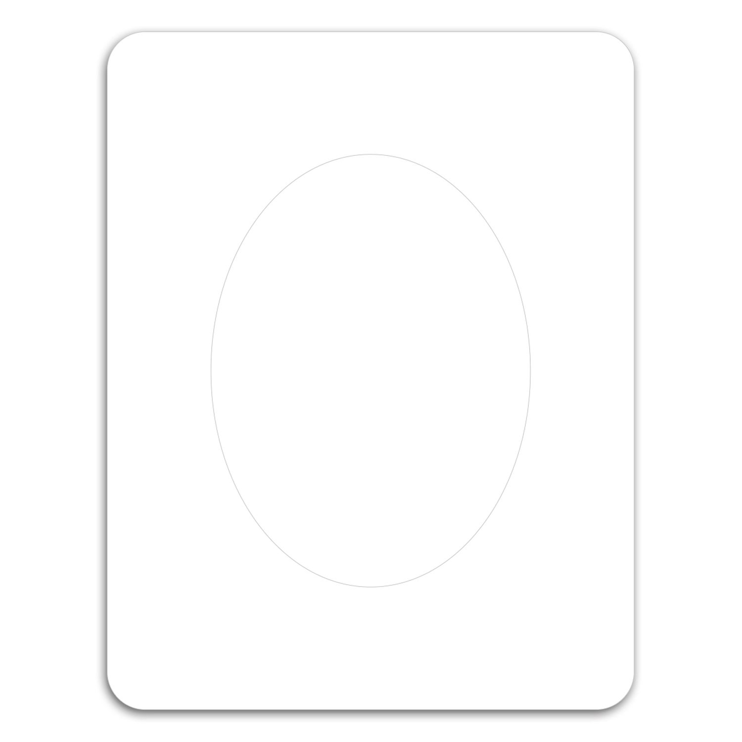 Picture of Oval Punch Out Picture Frame Magnet