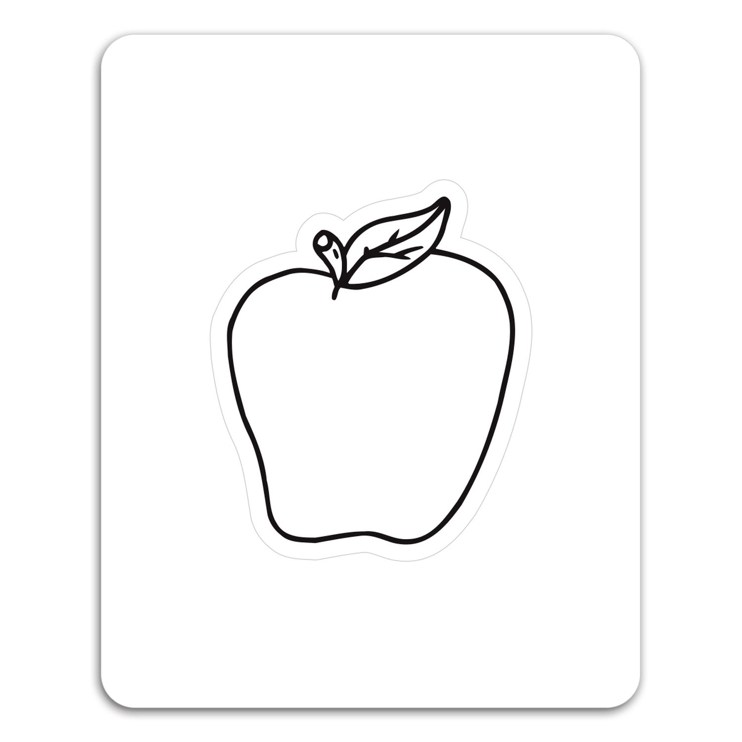 Picture of Apple Punch Out Picture Frame Magnet