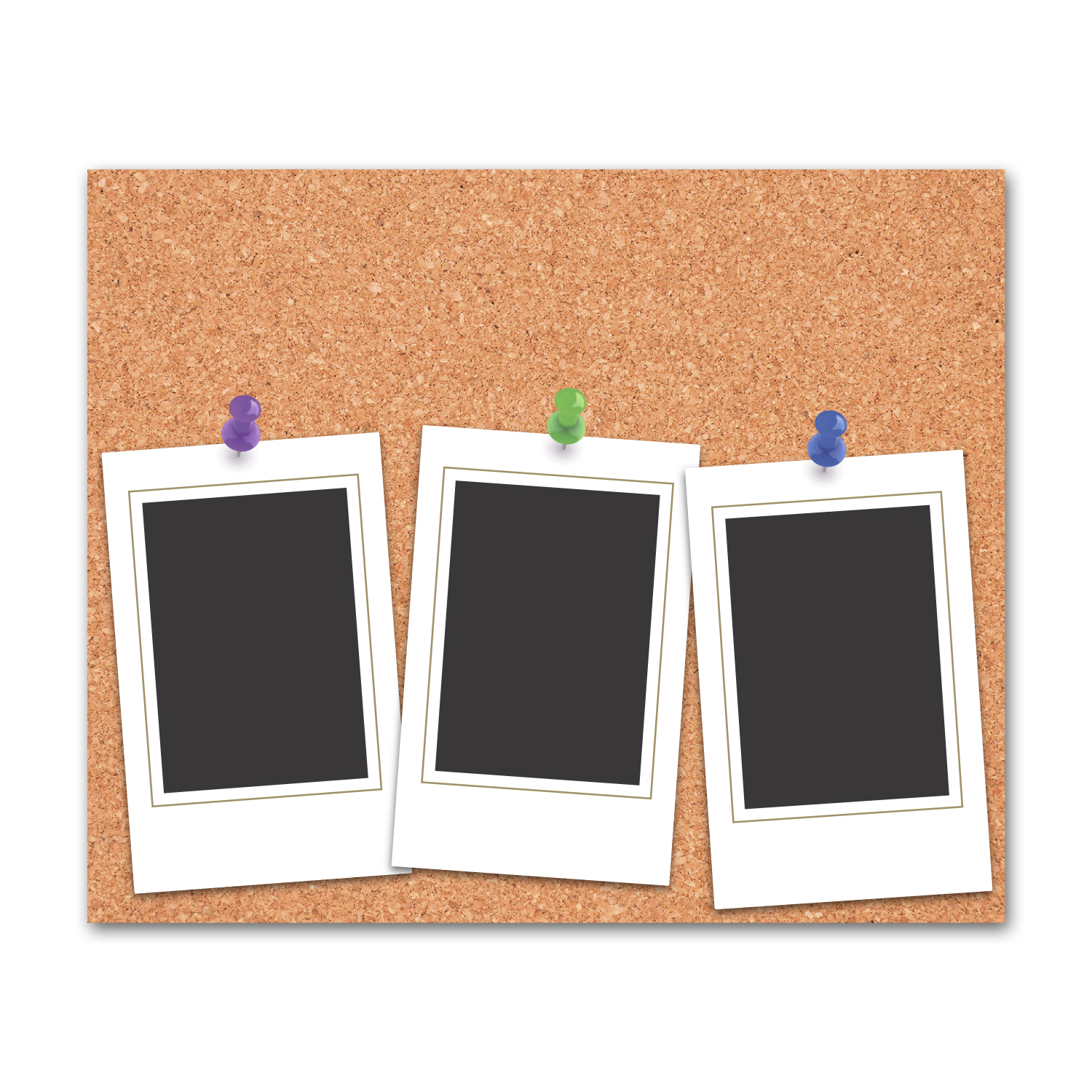 Picture of Picture Frame Magnet with 3 Punch Outs