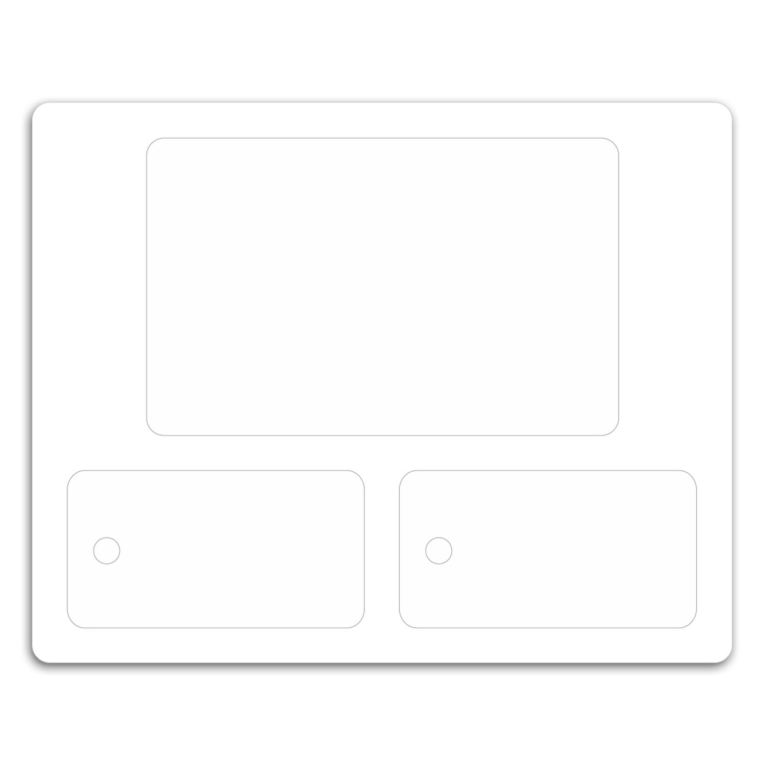 Picture of Plastic Wallet Card w/ 2 Key Tags