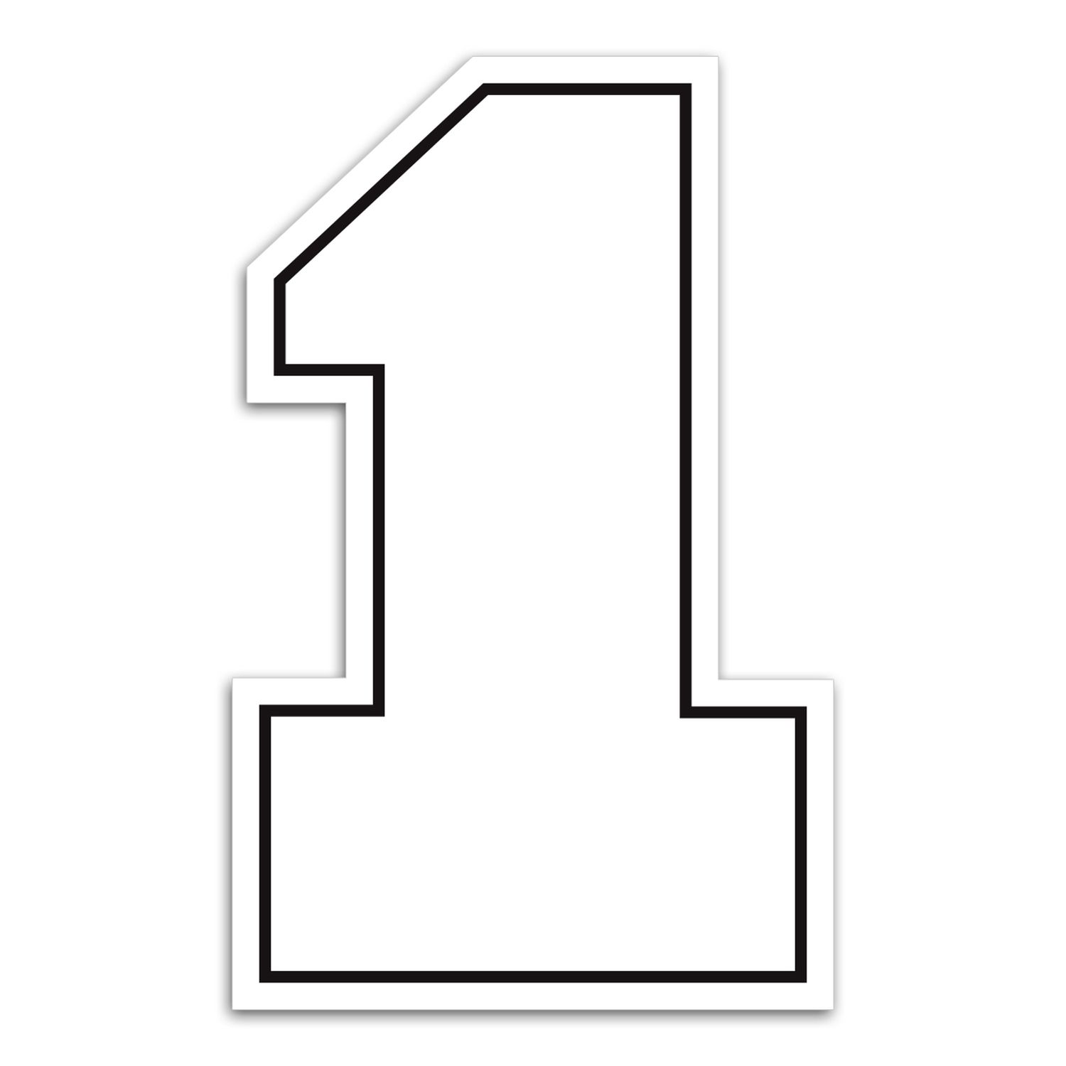 Picture of Number 1 Magnet