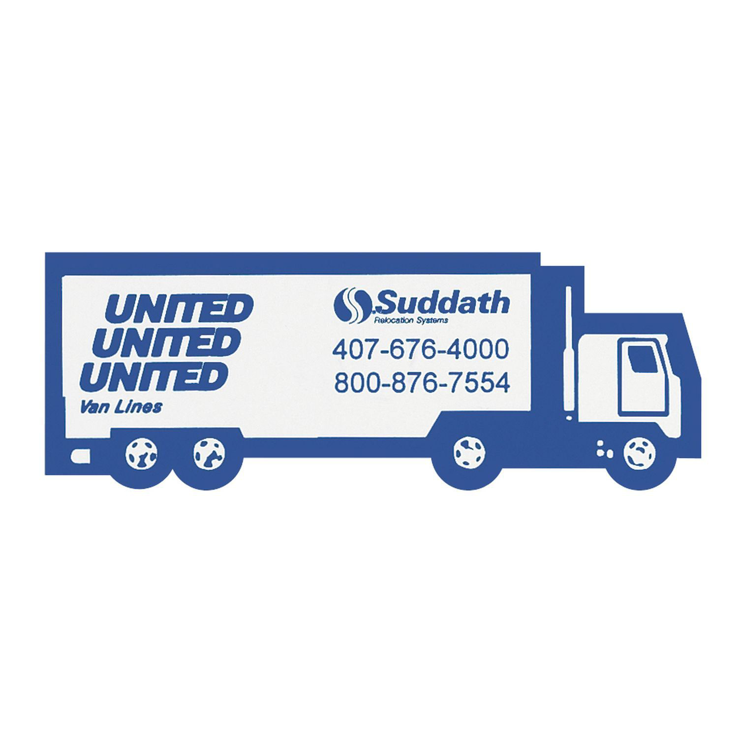 Picture of Tractor Trailer Magnet