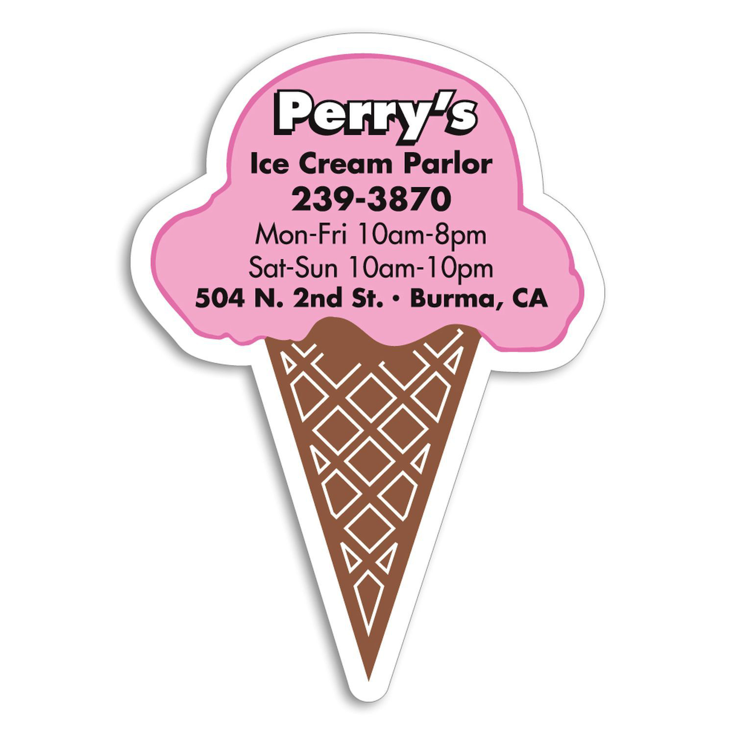 Picture of Ice Cream Cone Magnet