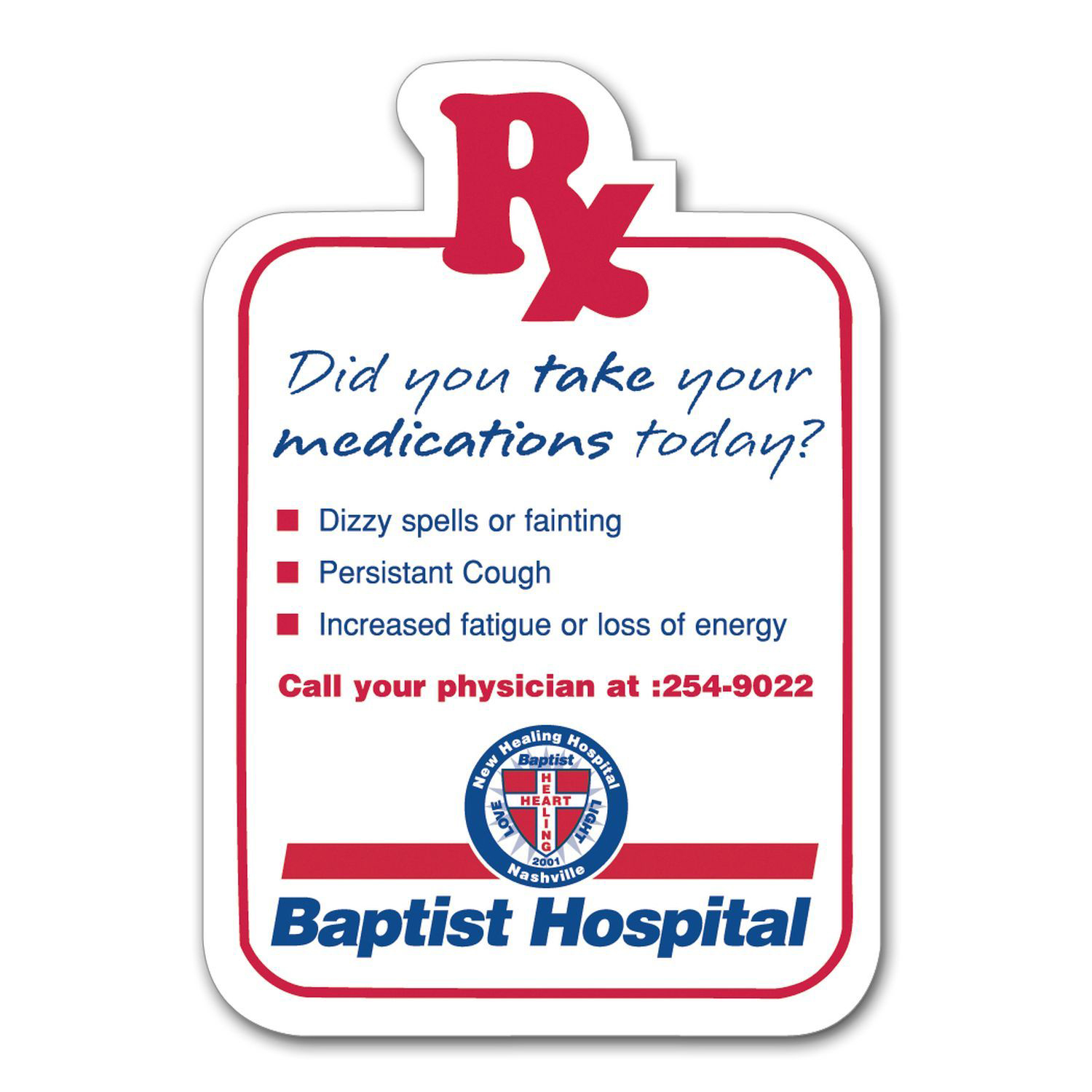 Picture of Rx Healthcare Shape Magnet
