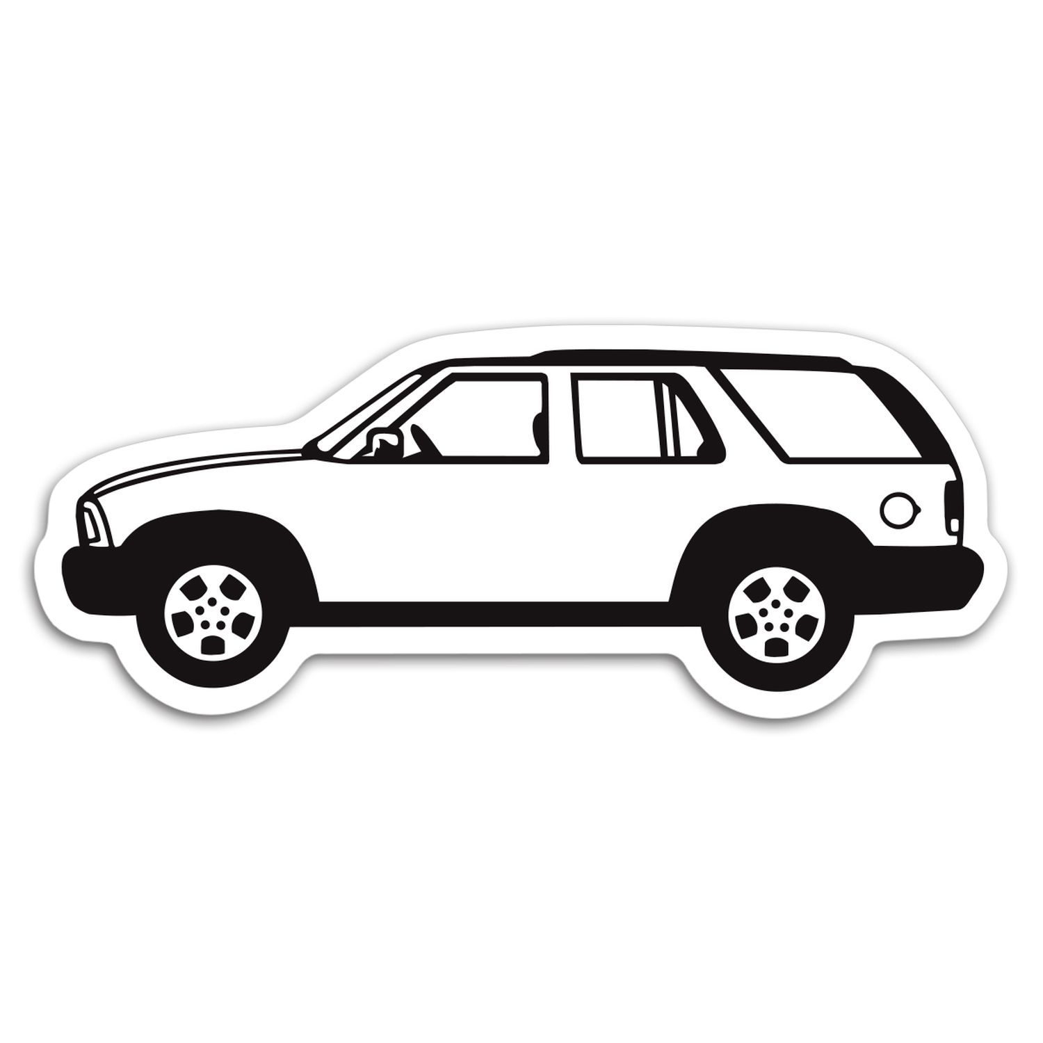 Picture of Sport Utility Vehicle Magnet