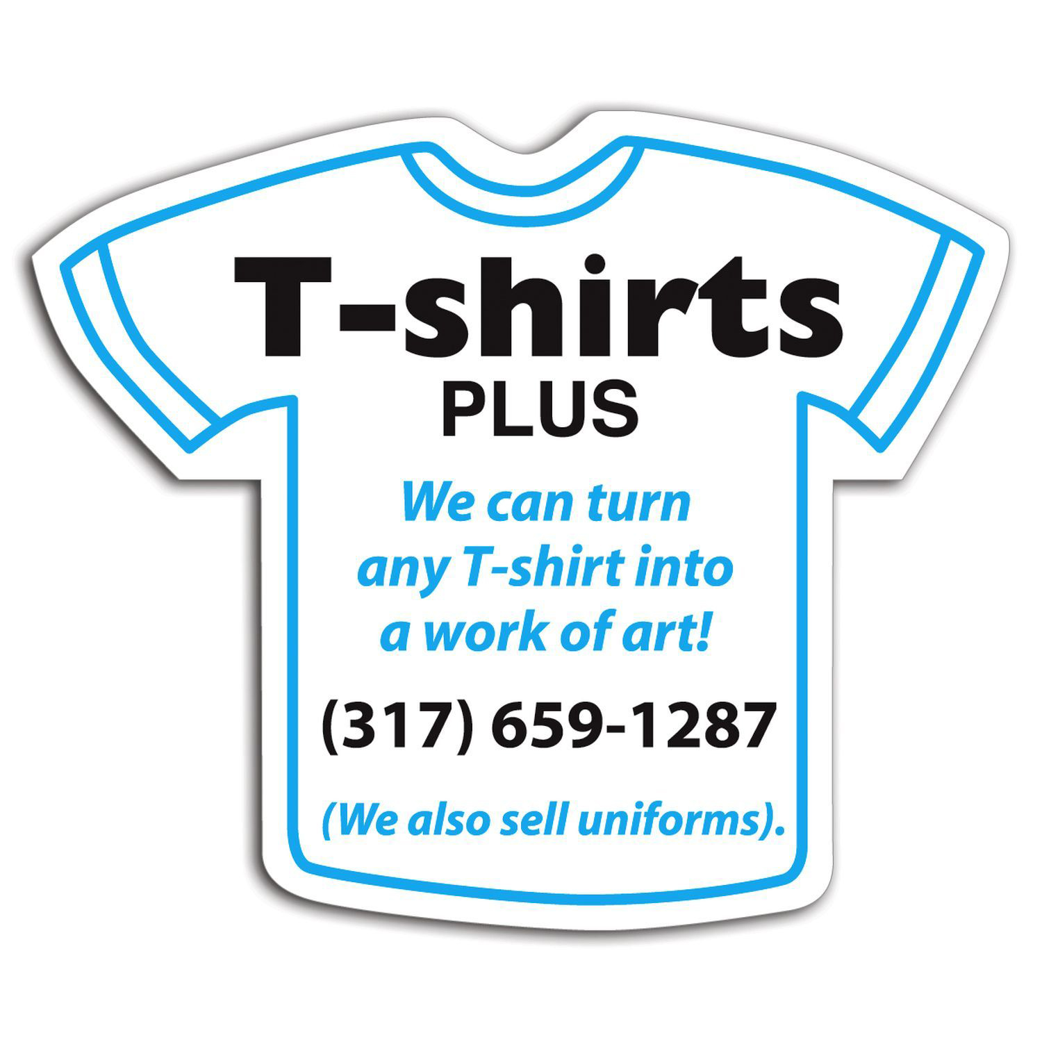 Picture of T-Shirt Magnet
