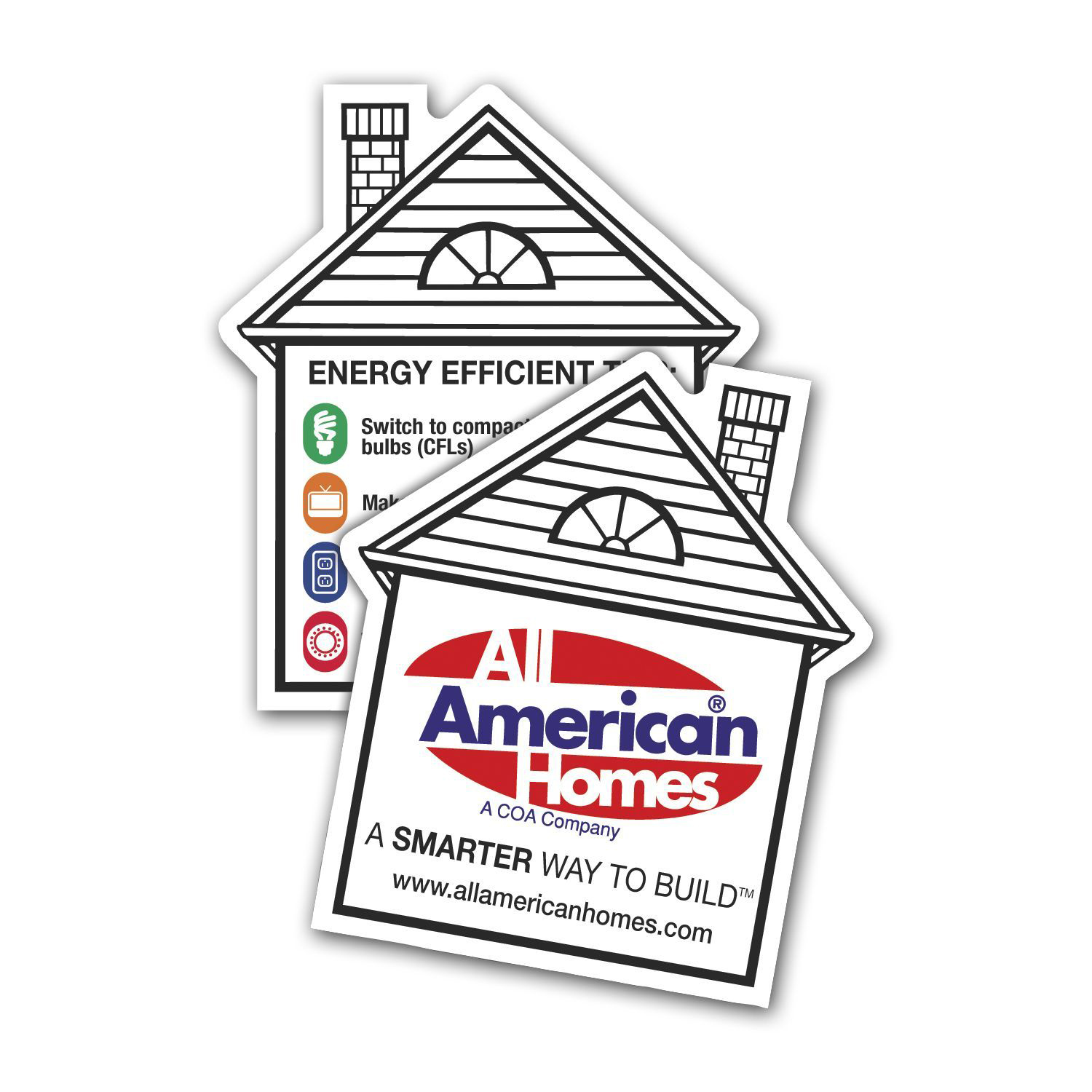 Picture of Double Sided House Magnet