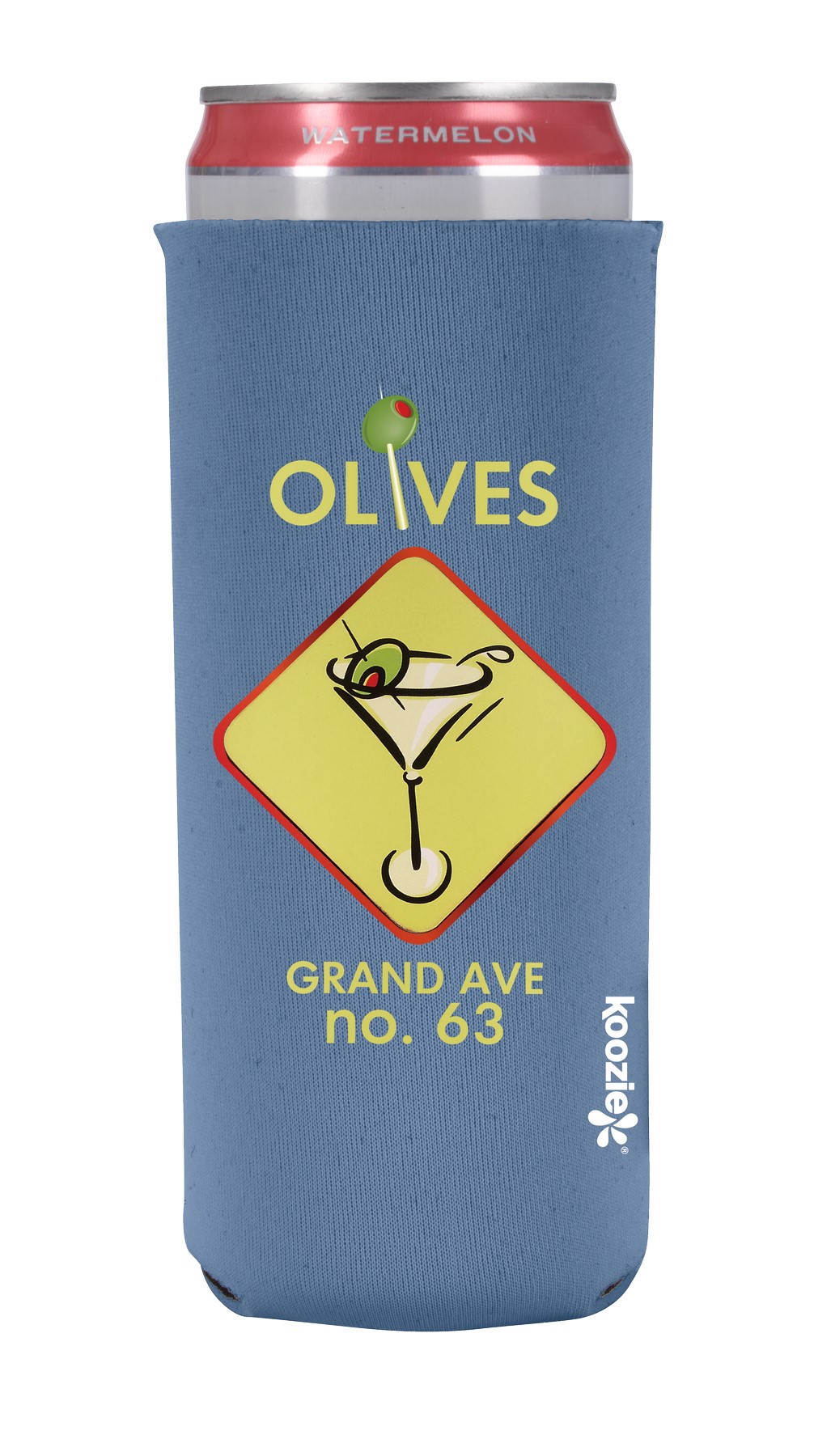 Picture of Koozie® britePix® Slim Can Cooler