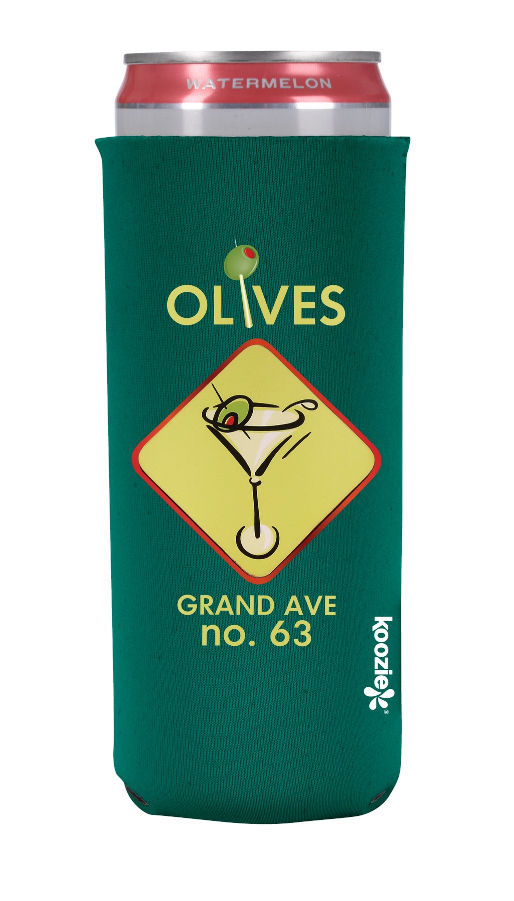 Picture of Koozie® britePix® Slim Can Cooler