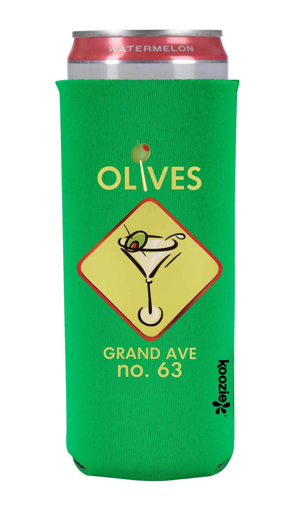 Picture of Koozie® britePix® Slim Can Cooler