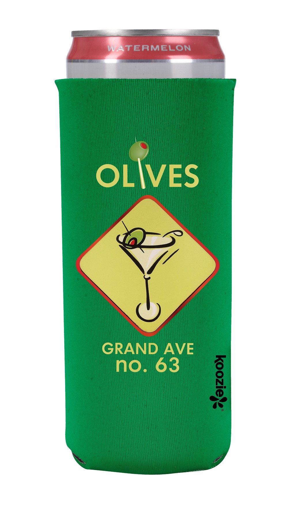 Picture of Koozie® britePix® Slim Can Cooler