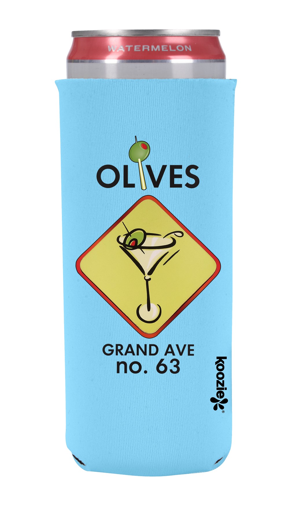 Picture of Koozie® britePix® Slim Can Cooler