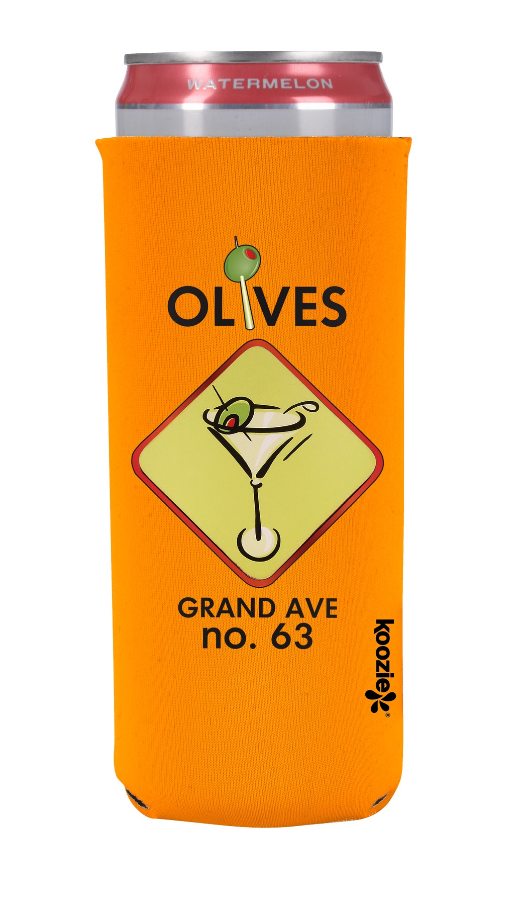 Picture of Koozie® britePix® Slim Can Cooler