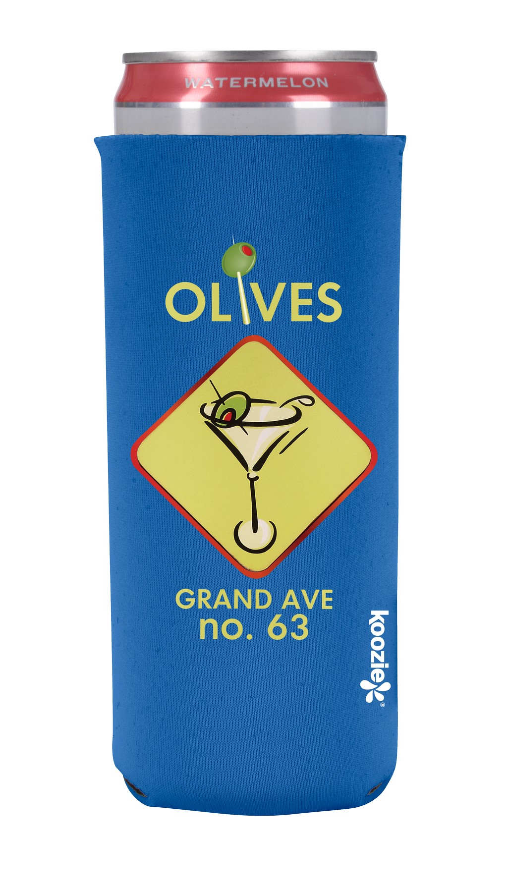 Picture of Koozie® britePix® Slim Can Cooler