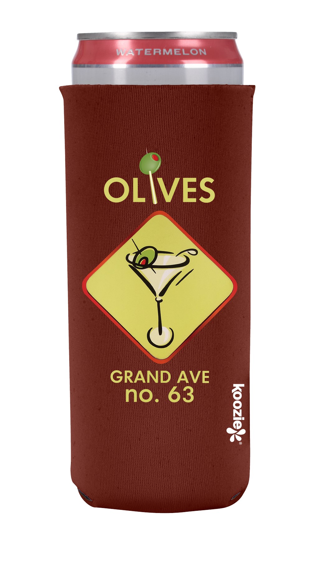 Picture of Koozie® britePix® Slim Can Cooler