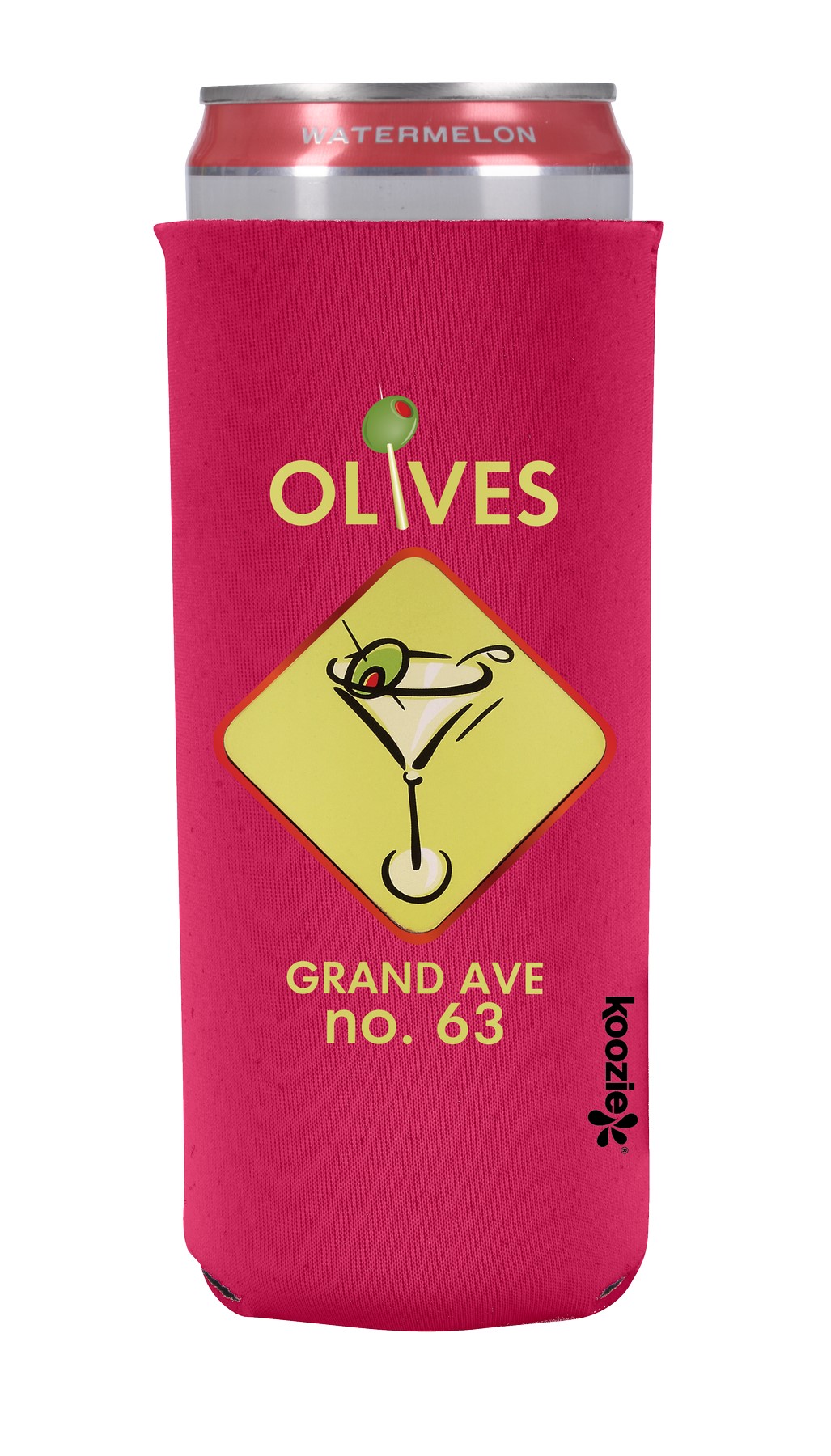 Picture of Koozie® britePix® Slim Can Cooler