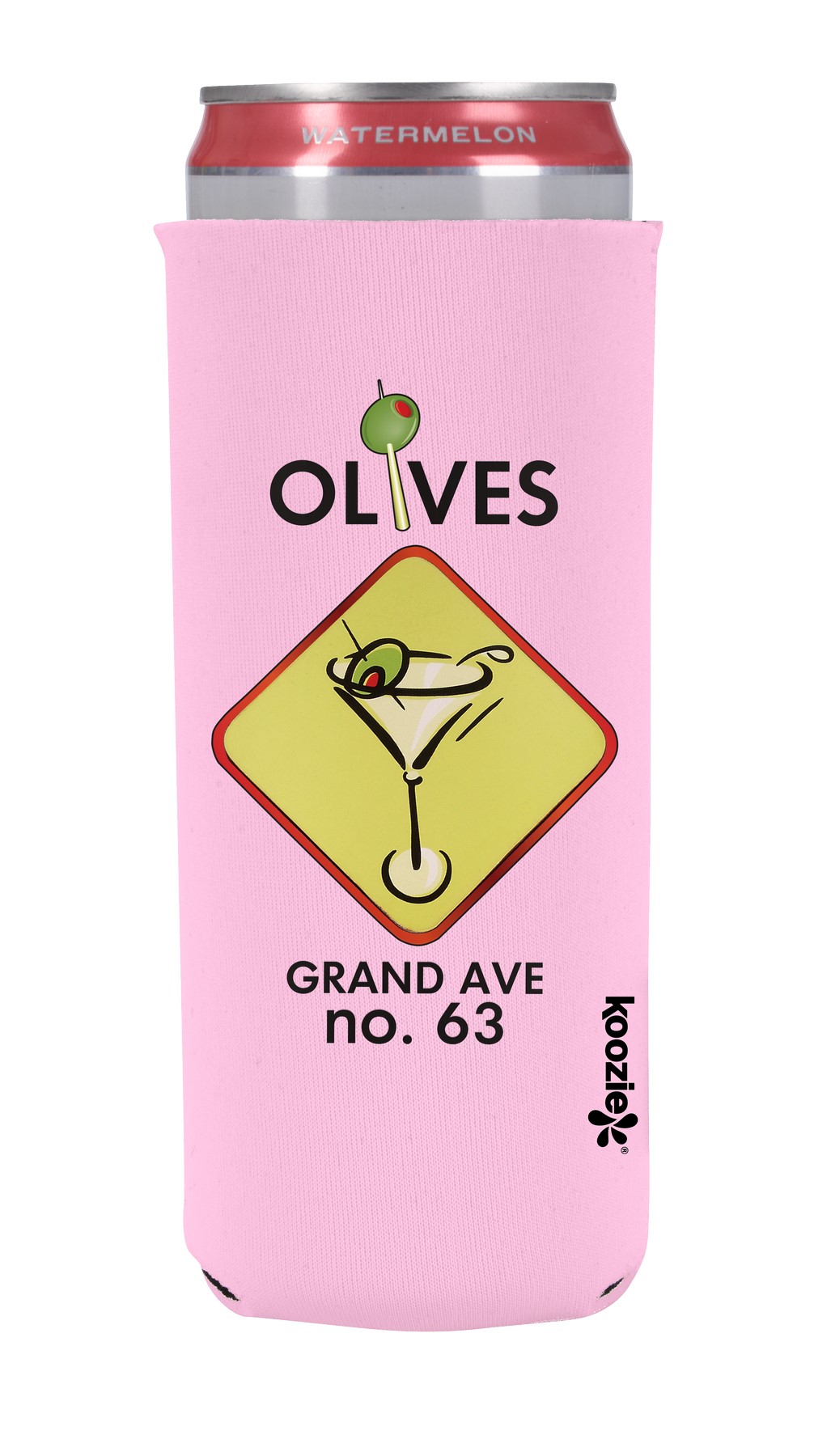 Picture of Koozie® britePix® Slim Can Cooler