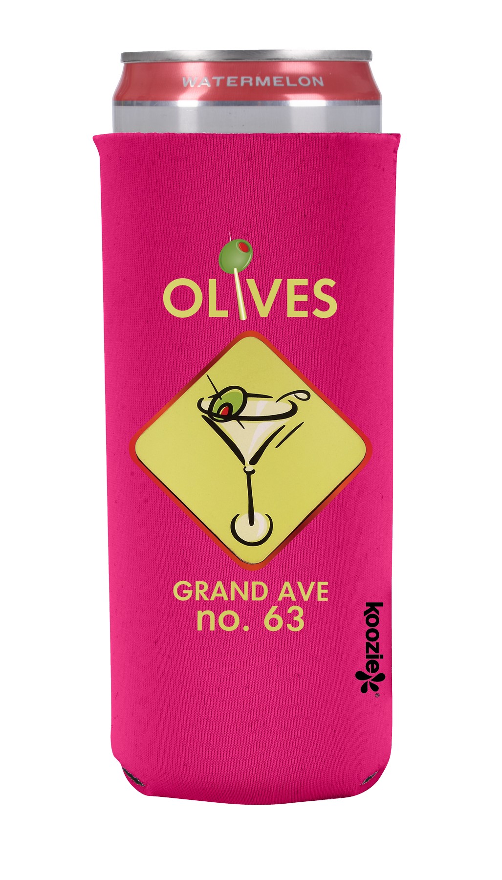 Picture of Koozie® britePix® Slim Can Cooler