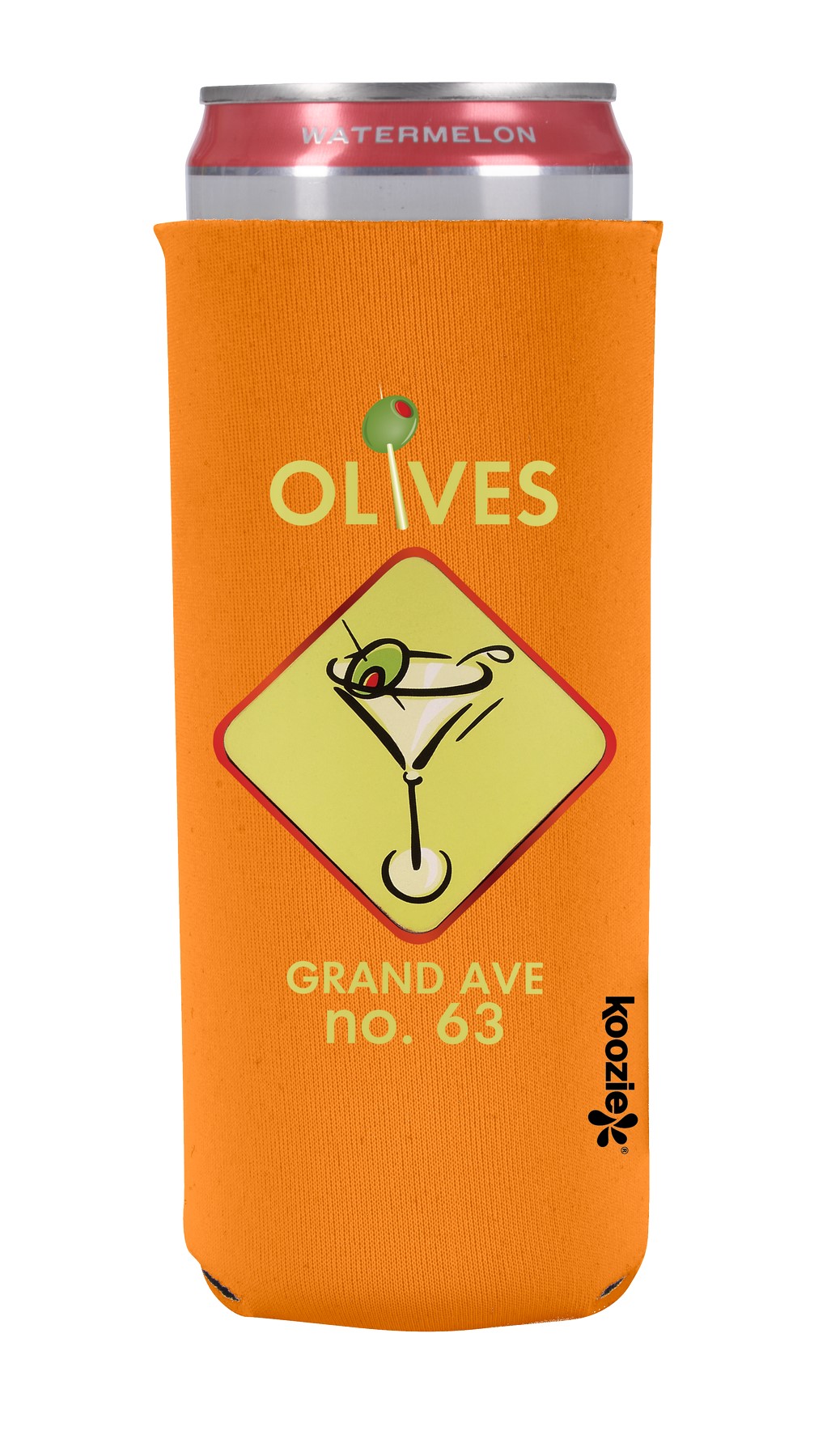 Picture of Koozie® britePix® Slim Can Cooler
