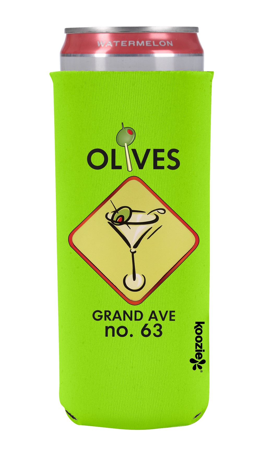 Picture of Koozie® britePix® Slim Can Cooler