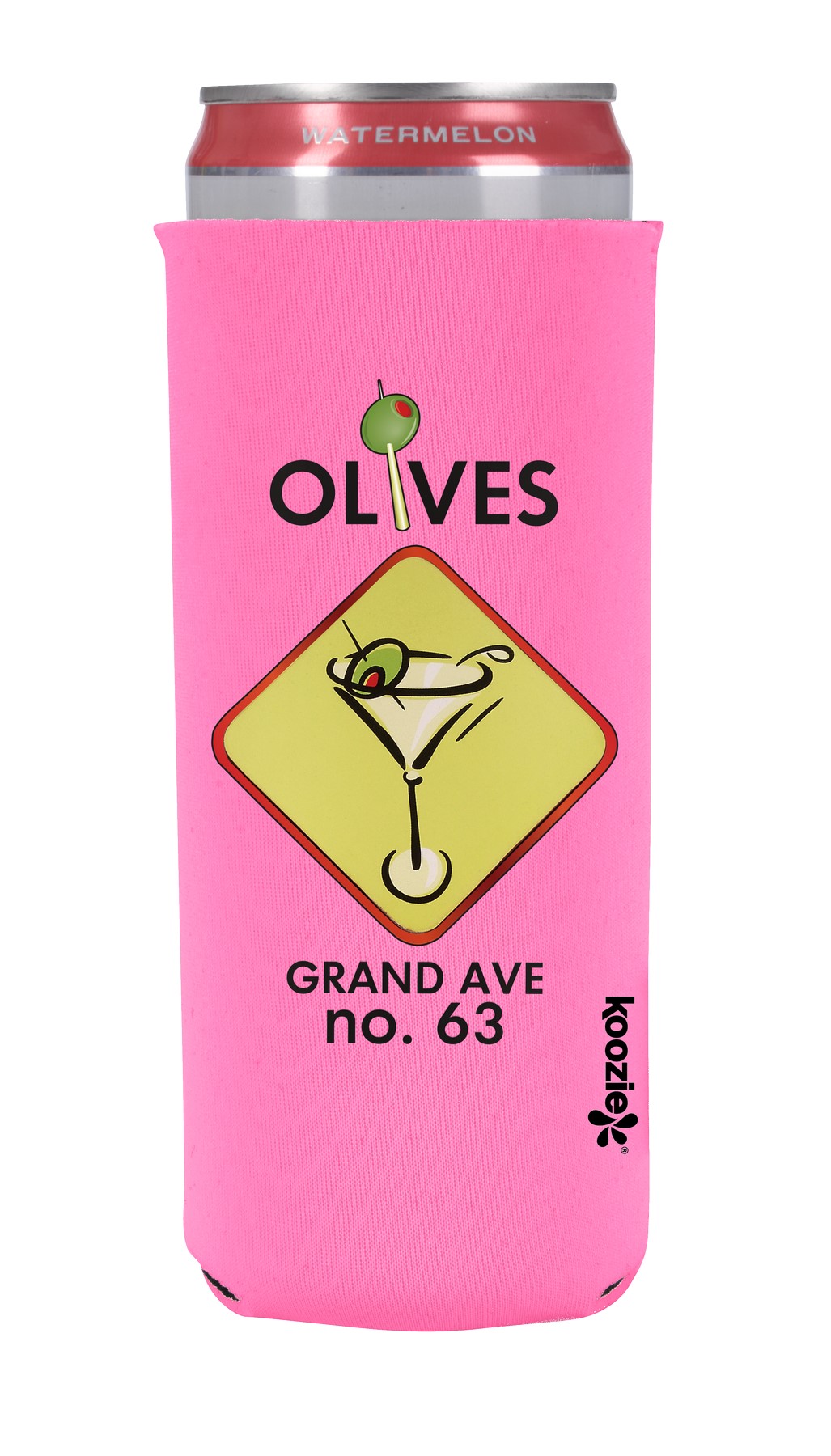Picture of Koozie® britePix® Slim Can Cooler
