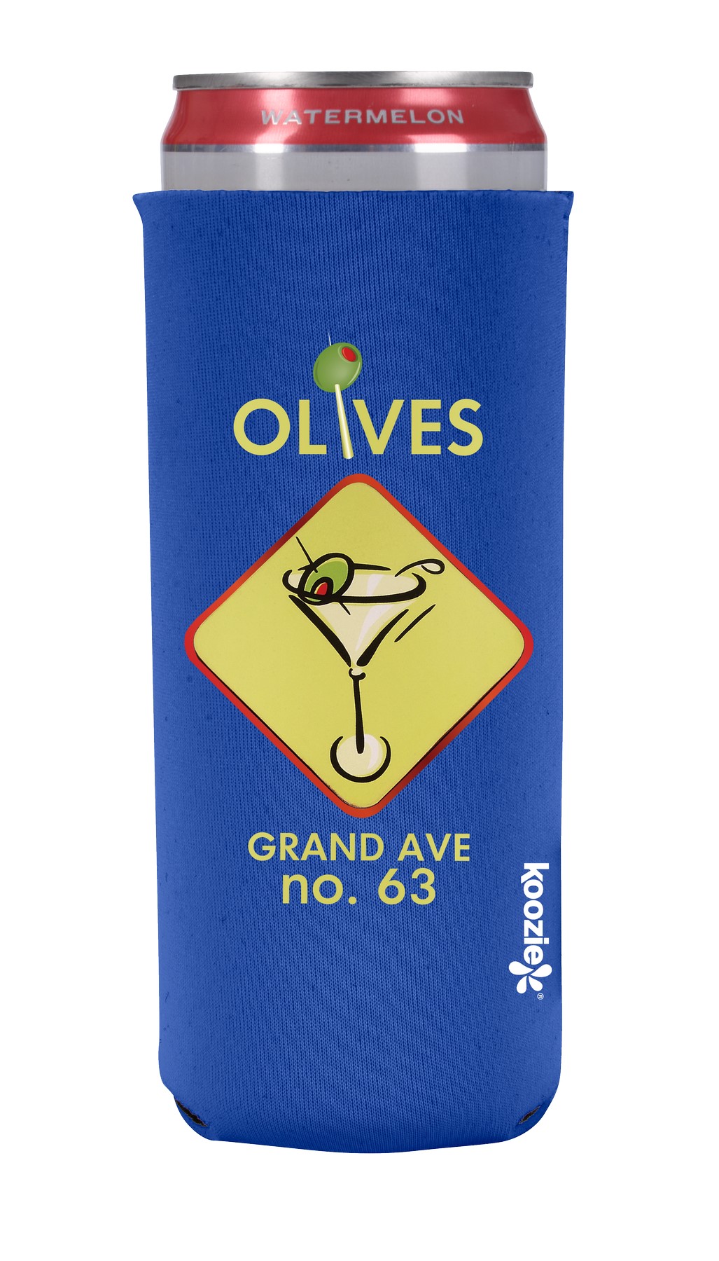 Picture of Koozie® britePix® Slim Can Cooler