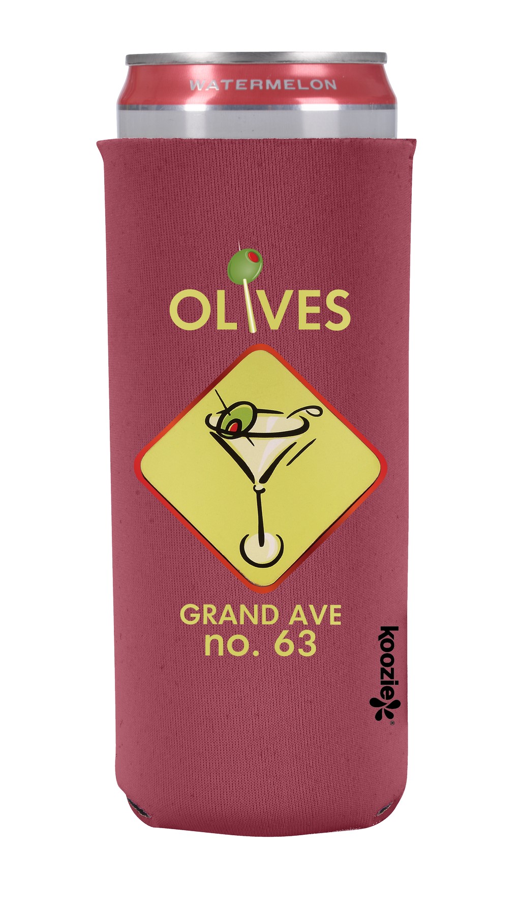 Picture of Koozie® britePix® Slim Can Cooler