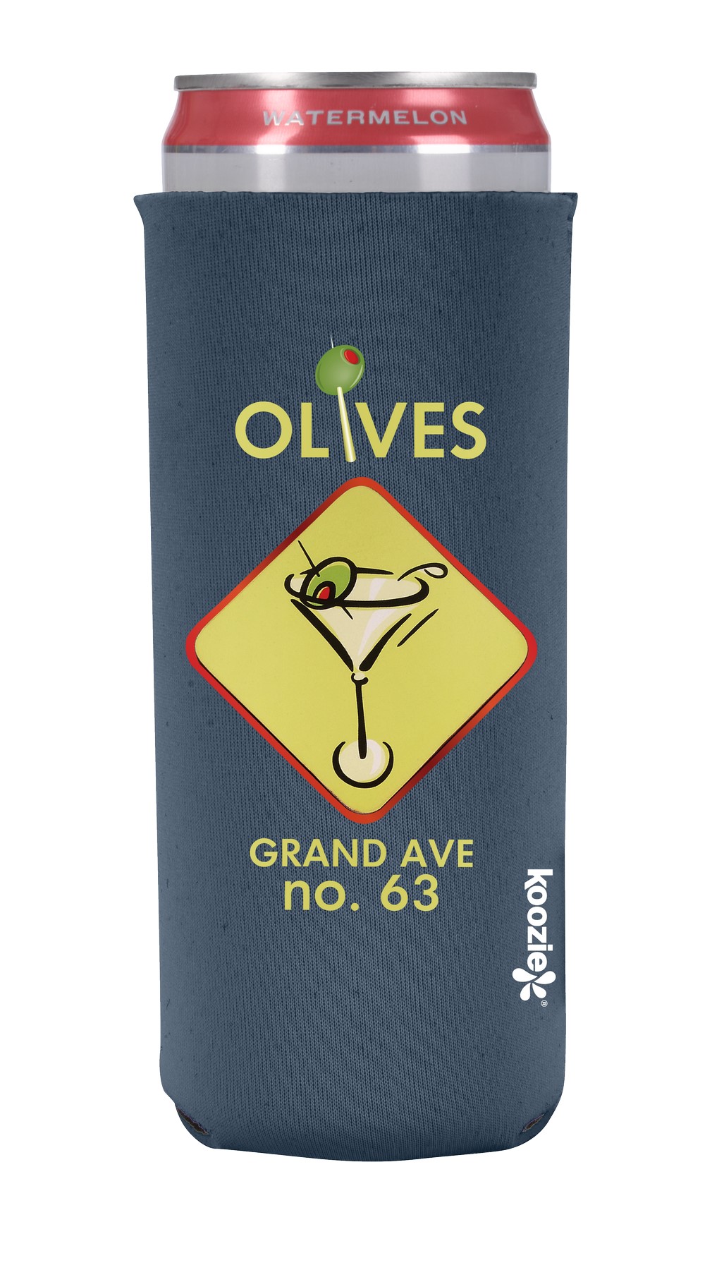 Picture of Koozie® britePix® Slim Can Cooler