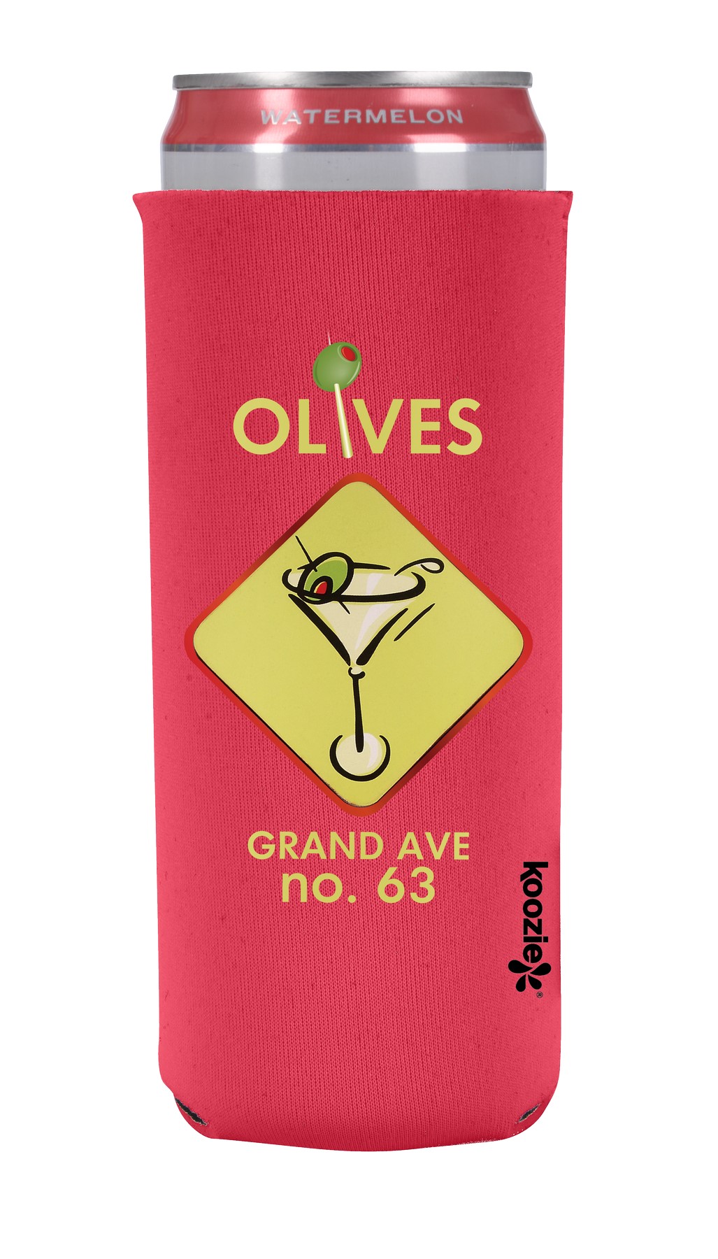 Picture of Koozie® britePix® Slim Can Cooler