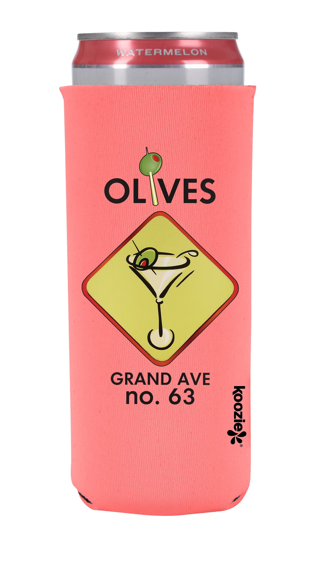 Picture of Koozie® britePix® Slim Can Cooler