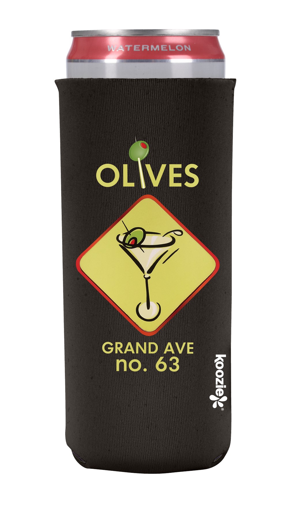 Picture of Koozie® britePix® Slim Can Cooler